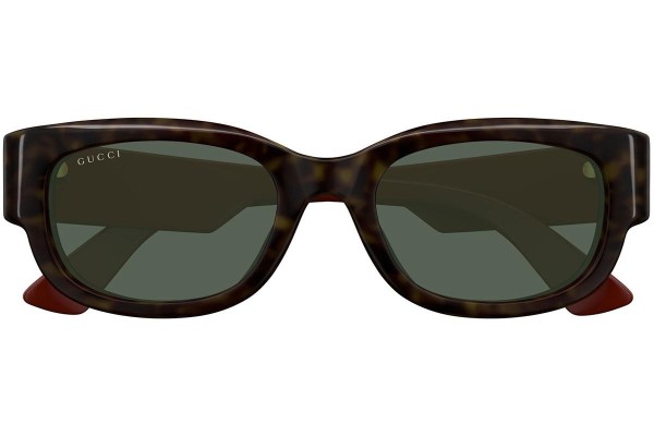 Ochelari de soare Gucci GG1667SK 002 Pătrați Havana