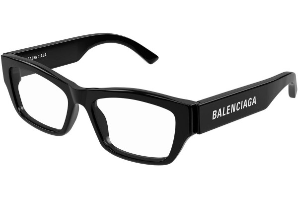 Ochelari Balenciaga BB0377O 001 Pătrați Negri