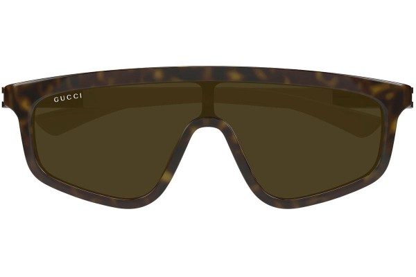 Ochelari de soare Gucci GG1736S 002 Lentilă unică | Shield Havana