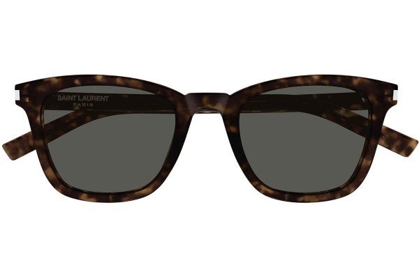 Ochelari de soare Saint Laurent SL716SLIM 002 Pătrați Havana