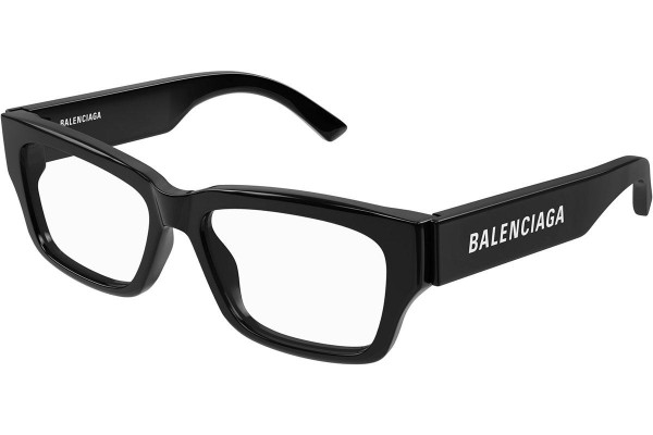 Ochelari Balenciaga BB0376O 001 Pătrați Negri