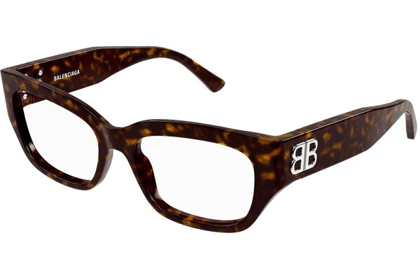 Ochelari Balenciaga BB0363O 004 Pătrați Havana