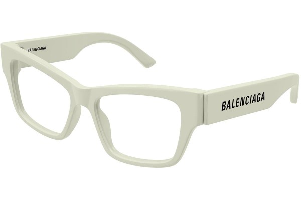 Ochelari Balenciaga BB0378O 004 Pătrați Bej