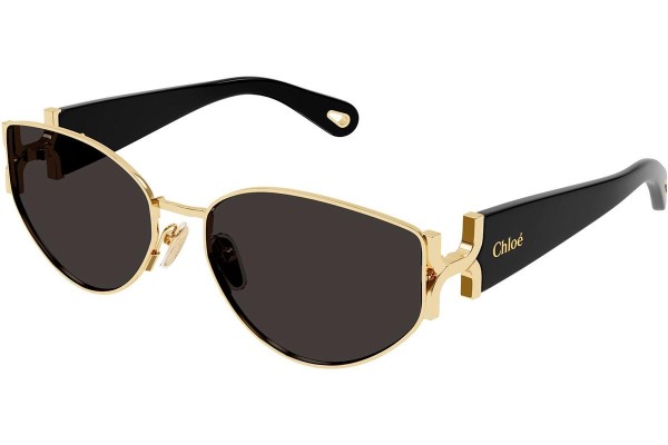 Ochelari de soare Chloe CH0260S 001 Cat Eye Aurii