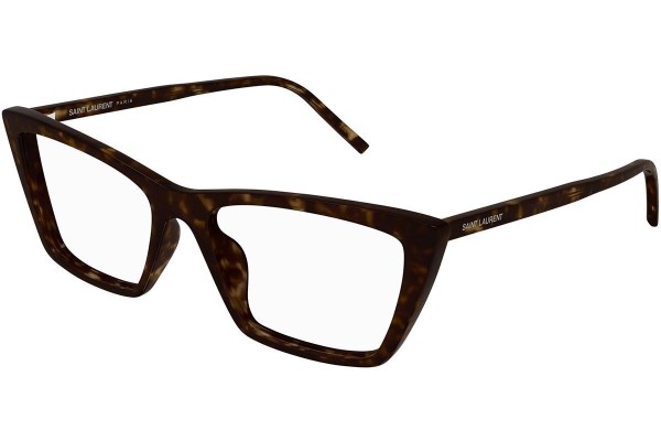 Ochelari Saint Laurent SL737MICATHINOPT 002 Cat Eye Havana