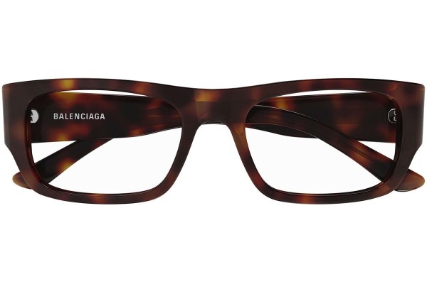 Ochelari Balenciaga BB0370O 003 Dreptunghiulari Havana