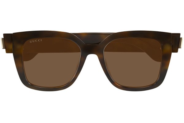 Ochelari de soare Gucci GG1690SK 002 Pătrați Havana