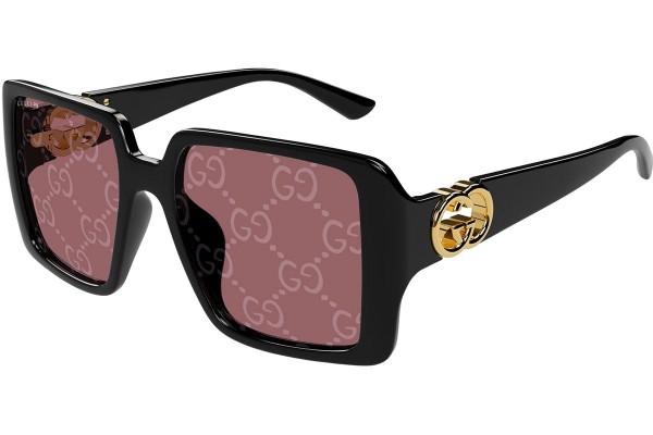 Ochelari de soare Gucci GG1692S 006 Pătrați Negri