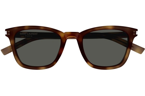 Ochelari de soare Saint Laurent SL716SLIM 003 Pătrați Havana