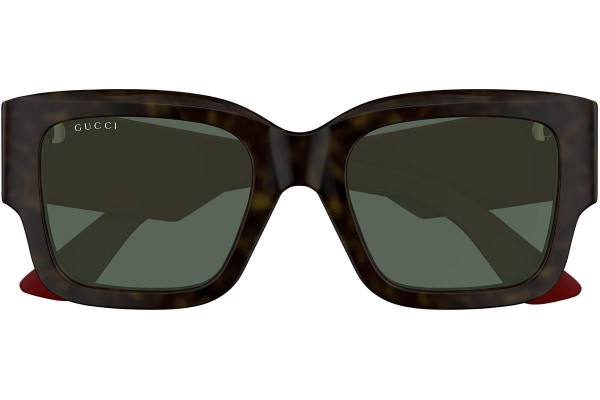 Ochelari de soare Gucci GG1663S 002 Pătrați Havana