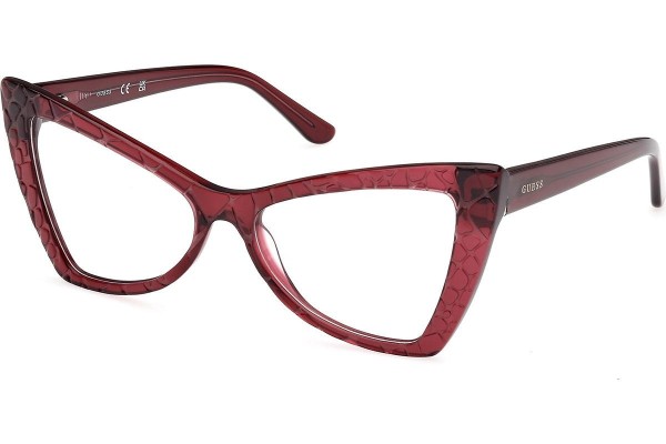 Ochelari Guess GU50178 071 Cat Eye Roșii