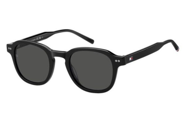 Ochelari de soare Tommy Hilfiger TH2185/S 807/IR Pătrați Negri