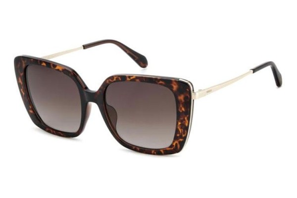 Ochelari de soare Fossil FOS2152/G/S 086/HA Cat Eye Havana