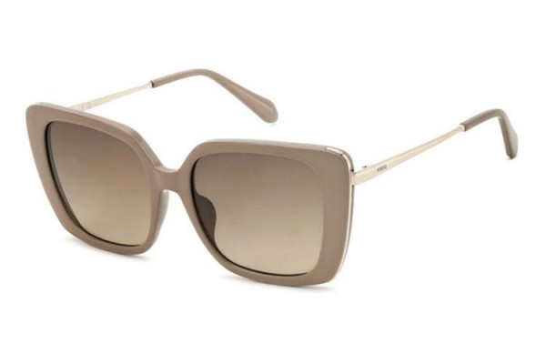 Ochelari de soare Fossil FOS2152/G/S 10A/HA Cat Eye Bej