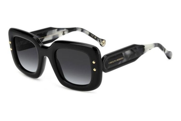 Ochelari de soare Carolina Herrera HER0313/S 807/9O Cat Eye Negri