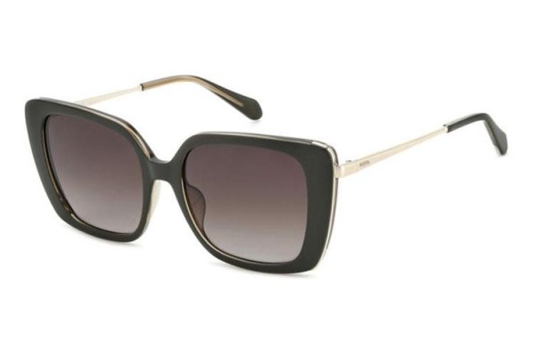 Ochelari de soare Fossil FOS2152/G/S 3Y5/HA Cat Eye Verzi