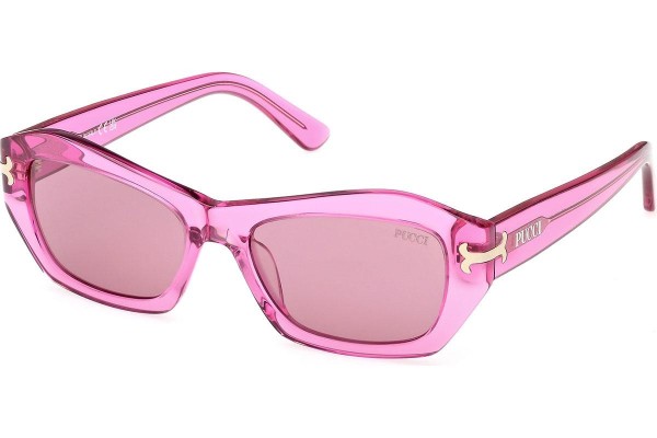 Ochelari de soare Emilio Pucci EP0235 75S Cat Eye Roz