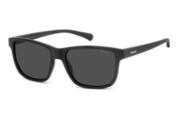 Ochelari de soare Polaroid Junior PLD8067/S 003/M9 Polarized Pătrați Negri