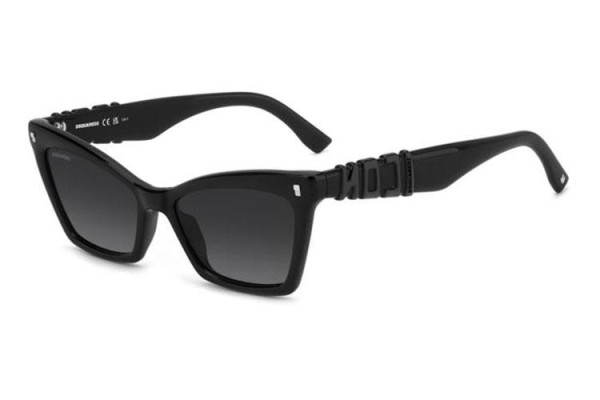 Ochelari de soare Dsquared2 ICON0026/S 807/9O Cat Eye Negri