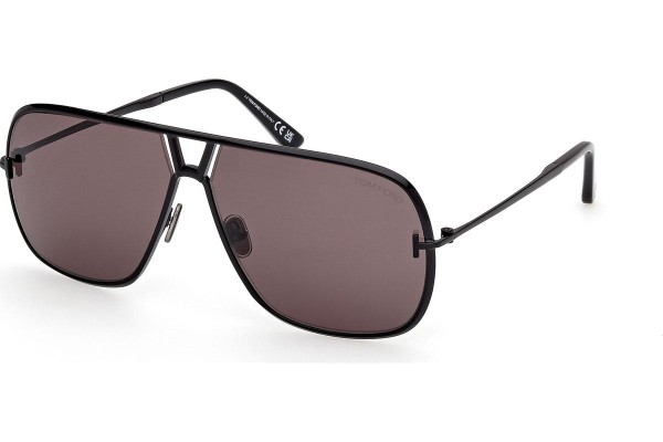 Ochelari de soare Tom Ford Stavros FT1204 01A Pătrați Negri