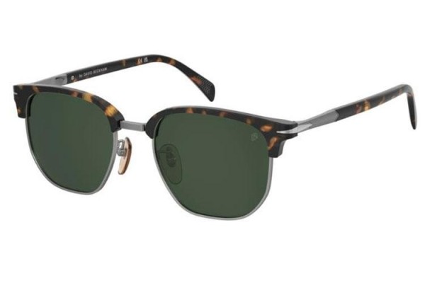 Ochelari de soare David Beckham DB1176/G/S 3MA/QT Browline Havana