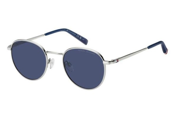 Ochelari de soare Tommy Hilfiger TH2217/S 010/KU Rotunzi Argintii