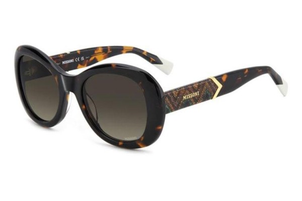 Ochelari de soare Missoni MIS0215/G/S 086/HA Cat Eye Havana