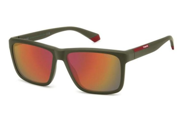 Ochelari de soare Polaroid PLD2164/S TBO/OZ Polarized Pătrați Verzi