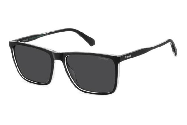 Ochelari de soare Polaroid PLD4180/S 7C5/M9 Polarized Pătrați Negri