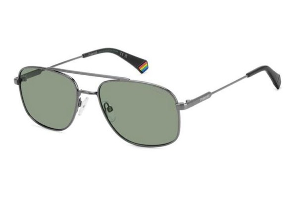 Ochelari de soare Polaroid PLD6235/S/X ASR/UC Polarized Pătrați Gri