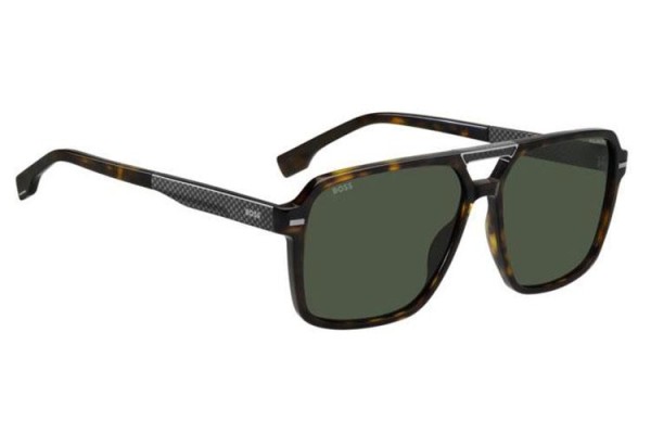 Ochelari de soare BOSS BOSS1766/S 086/UC Polarized Pătrați Havana