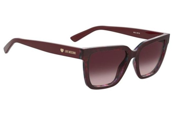 Ochelari de soare Love Moschino MOL087/S LHF/UQ Pătrați Roșii