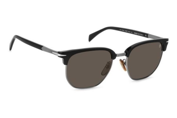 Ochelari de soare David Beckham DB1176/G/S ANS/IR Browline Negri