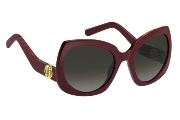 Ochelari de soare Marc Jacobs MARC808/S LHF/HA Cat Eye Roșii