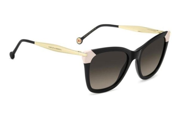 Ochelari de soare Carolina Herrera HER0307/S 807/HA Cat Eye Negri