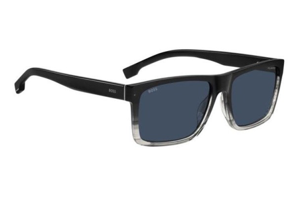 Ochelari de soare BOSS BOSS1760/G/S EDM/C3 Pătrați Negri