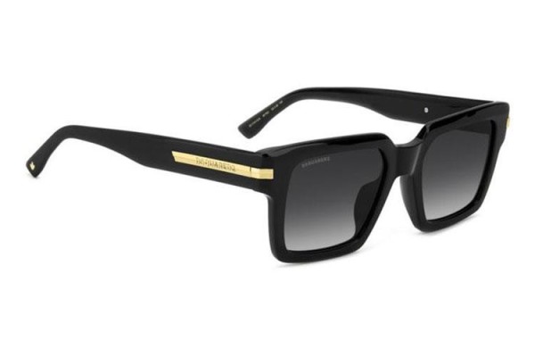 Ochelari de soare Dsquared2 D20161/G/S 807/9O Pătrați Negri