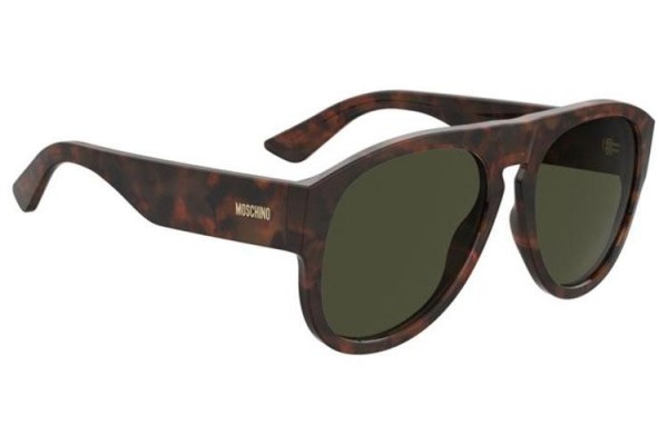 Ochelari de soare Moschino MOS176/S 086/QT Pilot Havana