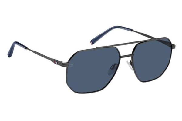 Ochelari de soare Tommy Hilfiger TH2191/S SVK/KU Pătrați Gri