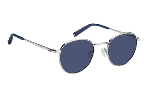 Ochelari de soare Tommy Hilfiger TH2217/S 010/KU Rotunzi Argintii