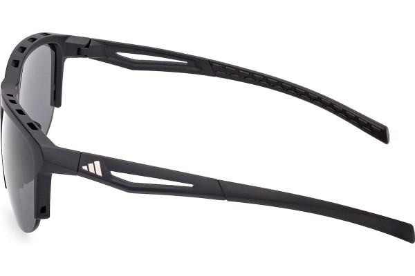 Ochelari de soare Adidas Sport SP0112 02A Pătrați Negri