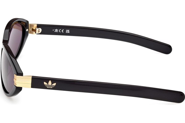 Ochelari de soare Adidas Originals OR0129 01A Ovali Negri