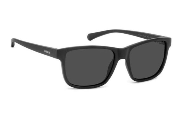 Ochelari de soare Polaroid Junior PLD8067/S 003/M9 Polarized Pătrați Negri