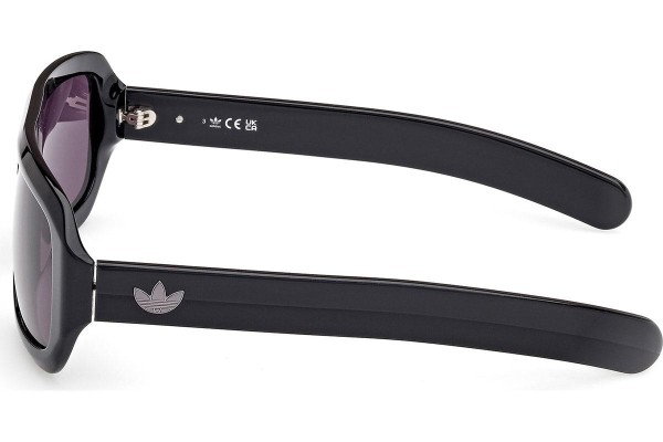 Ochelari de soare Adidas Originals OR0131 01A Pătrați Negri