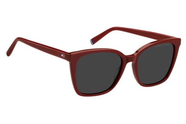 Ochelari de soare Tommy Hilfiger TH2226/S LHF/IR Cat Eye Roșii