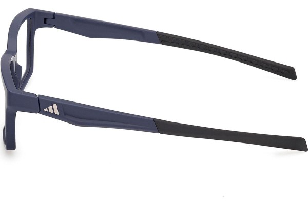 Ochelari Adidas Sport SP5102 091 Dreptunghiulari Albaștri