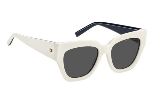 Ochelari de soare Tommy Hilfiger TH2223/S SZJ/IR Pătrați Albi