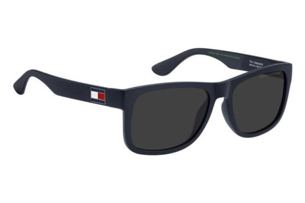 Ochelari de soare Tommy Hilfiger TH1556/N/S FLL/IR Pătrați Albaștri