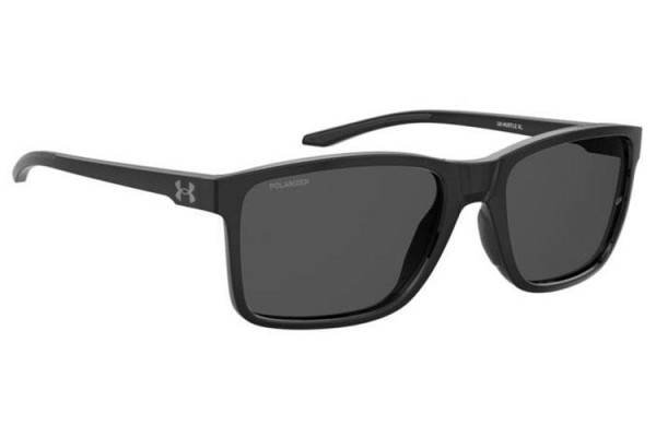 Ochelari de soare Under Armour UAHUSTLEXL 807/M9 Polarized Pătrați Negri