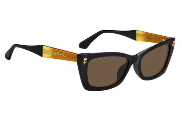 Ochelari de soare Etro ETRO0092/F/S 807/70 Cat Eye Negri